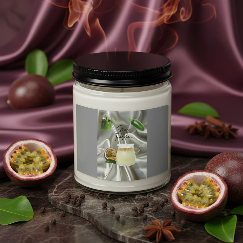 Tropic Heat — Peppered Passionfruit Candle